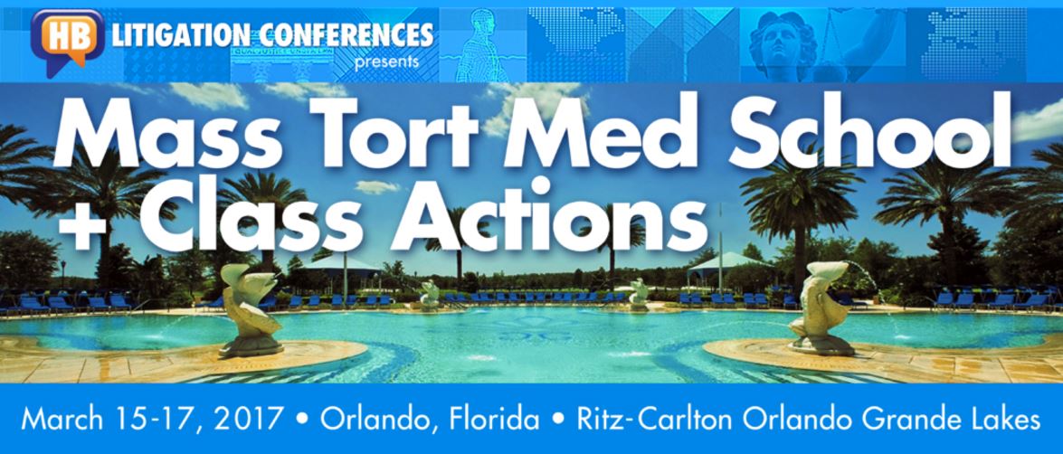 Veritext to Sponsor Mass Tort Med School & Class Action Conference