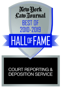 NY Law Journal HOF Court Reporting