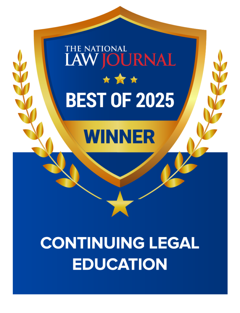 NLJ212202561199Veritex_CONTINUING LEGAL EDUCATION_ WINNER